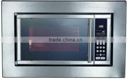 Stainless Steel built-in portable microwave oven with CE ROHS UL