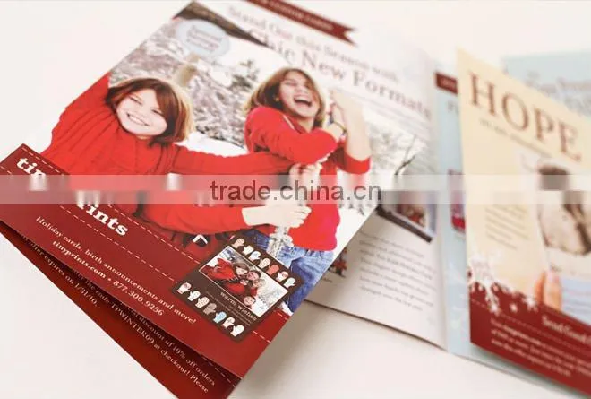 Advertising brochures