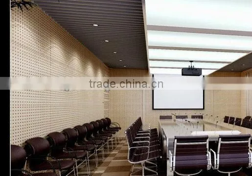 perforated decorative mdf acoustic ceiling panel