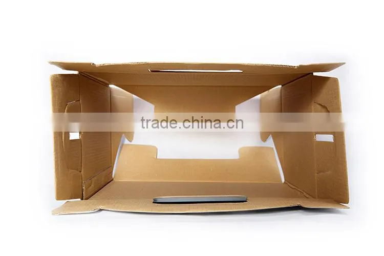Full Color Printed Rectangle Folding design big size cardboard box for fruit