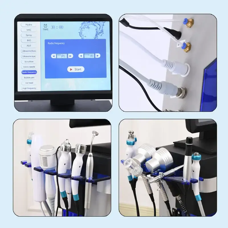 Multi-functional Skin Care Hydrogen Beauty Skin Rejuvenation Diamond Peel Microdermabrasion Hydra Oxygen Facial Machine Machine