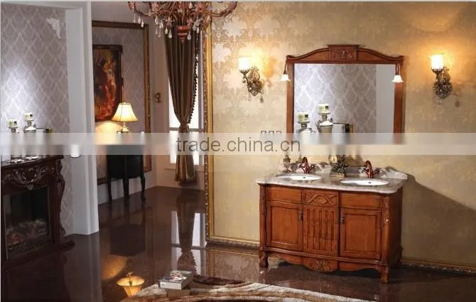 soild wood bathroom vanity