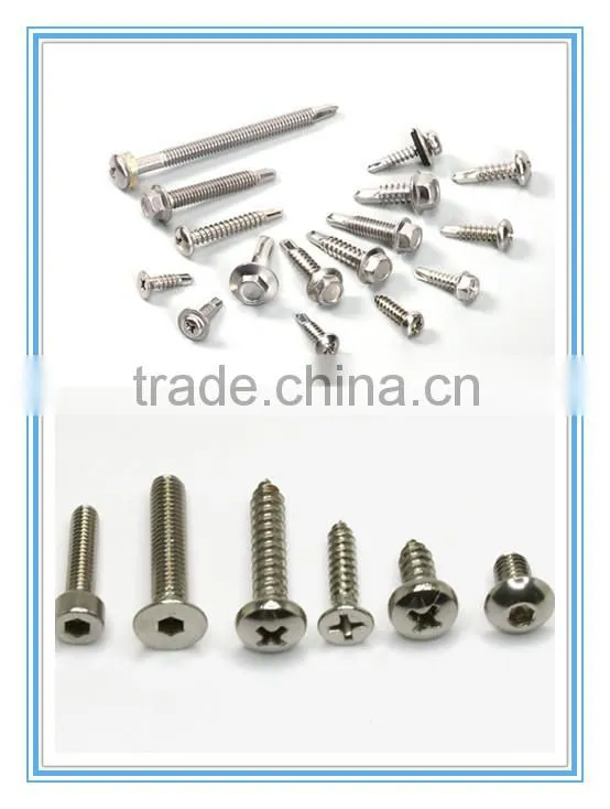 Price for C45(K1045) stainless steel screw