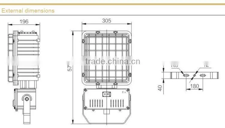 BAT(B) Explosion proof Floodlight