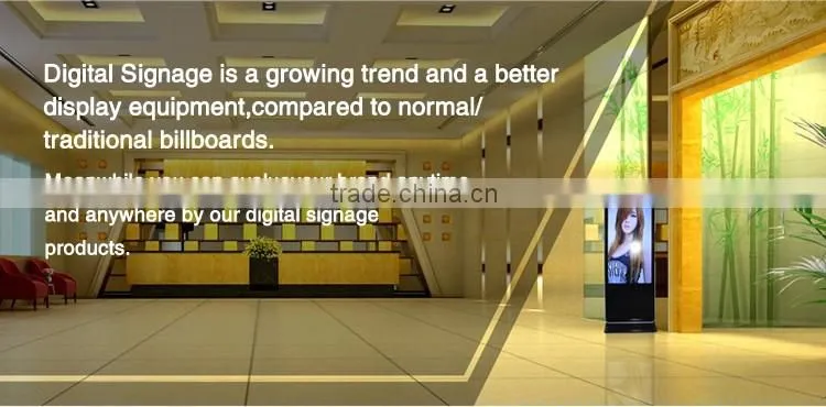 46 inch china alibaba good reputation perimeter advertising led display