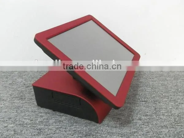DTK-POS1578 Red Color OEM Accepted 15 Inch LED Touch POS System