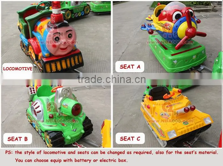 QHRT-03 Qingheng children amusement park electric mini track train