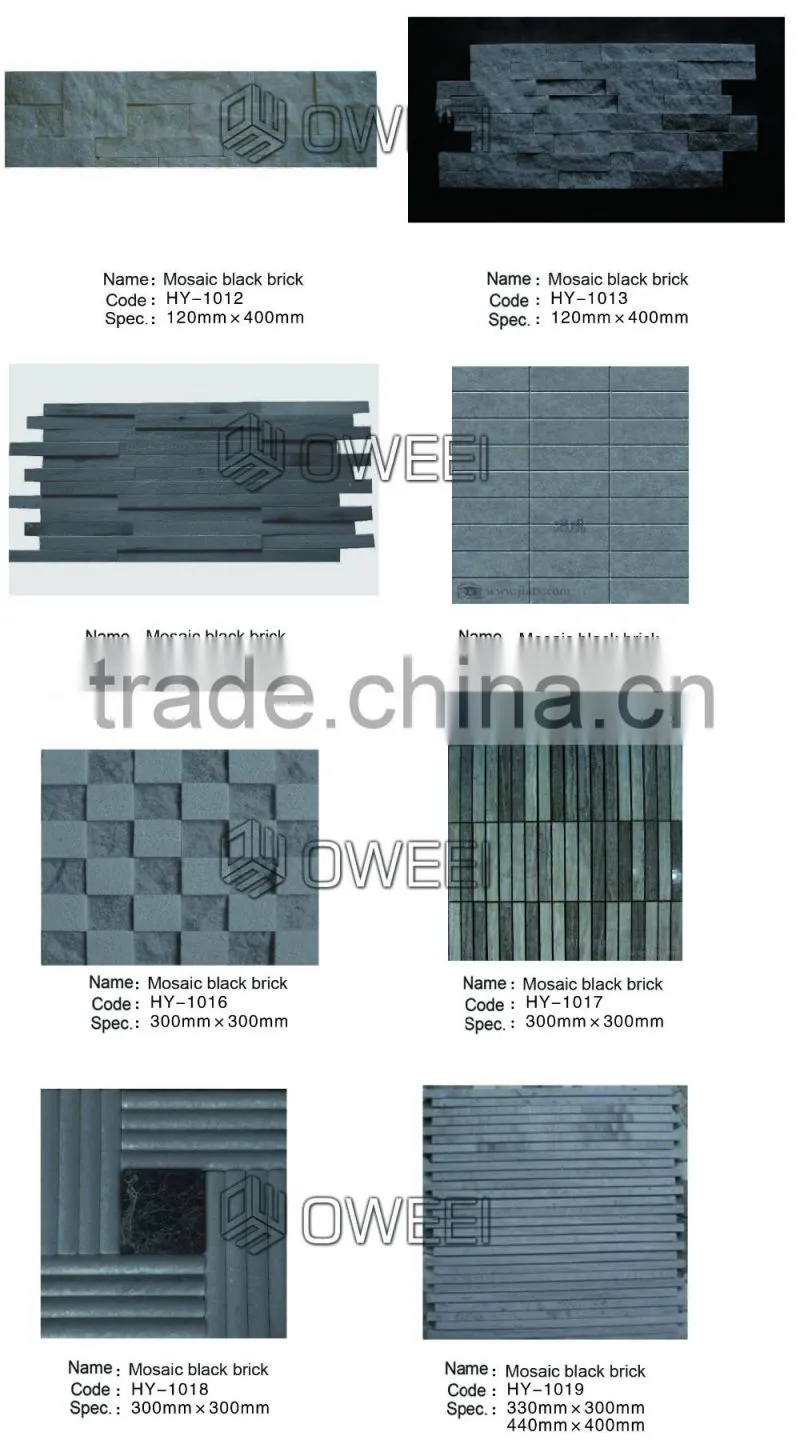 2016 new decorative chinese wall bricks