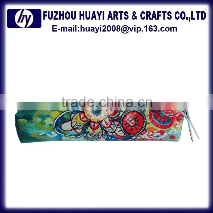 Wholesale cute design transparent pencil case pencil pouch for college