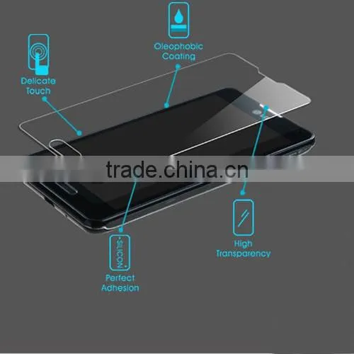 9h hardness 2.5d tempered glass screen protector for huawei g700