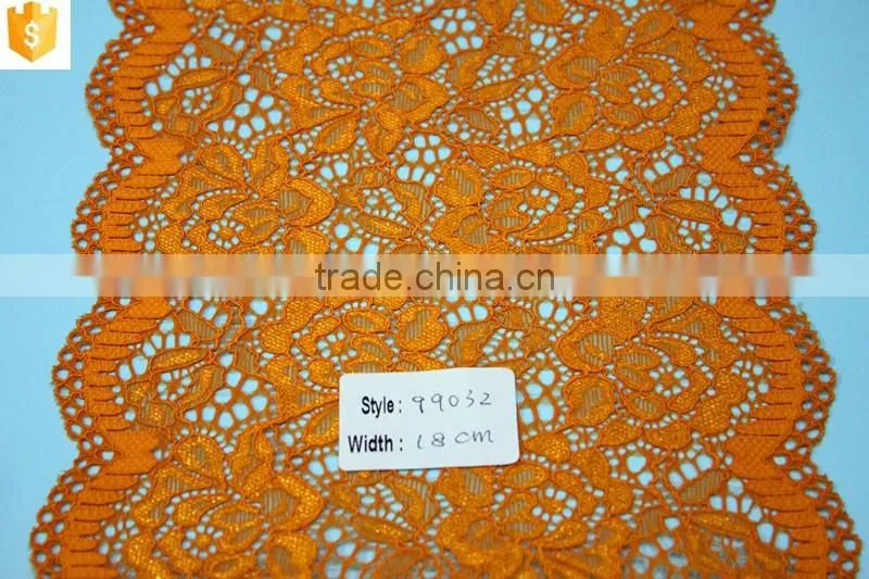 Stretch Elastic Lingerie lace Fabric for panty
