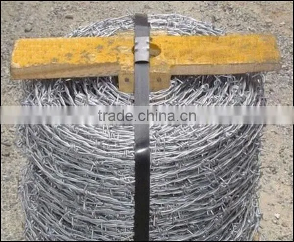 galvanized steel barbed wire