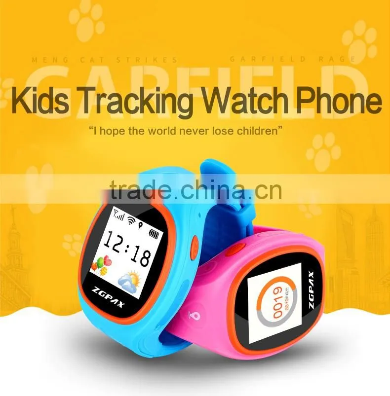 Wholesale gps smart watch manufacturer 2016 S866 kids wrist watch gps smart watch