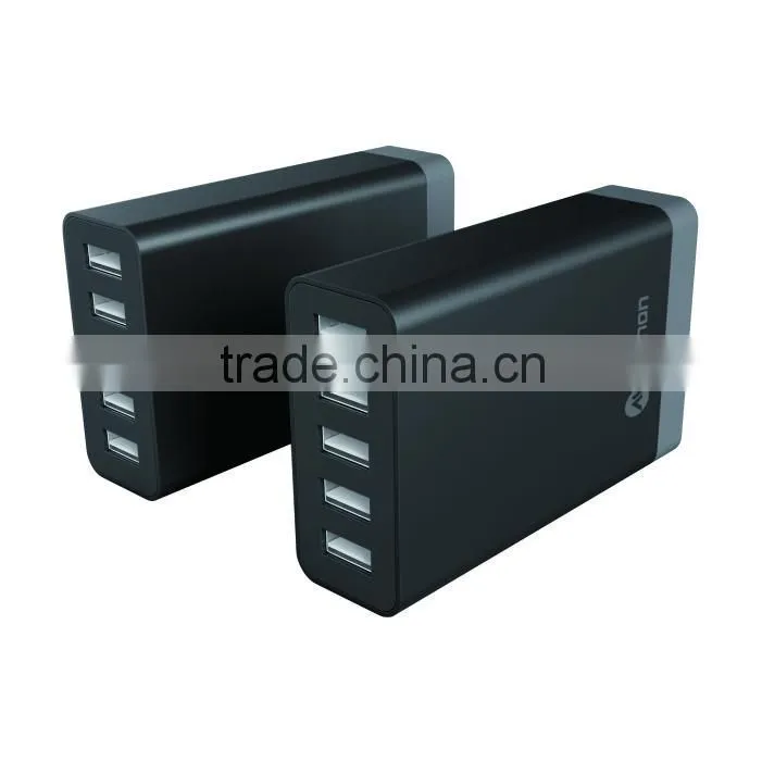 New arrival portable usb wall cahrger 3 4 5 port usb desktop charger for mobile phone smart travel charger for cellphone