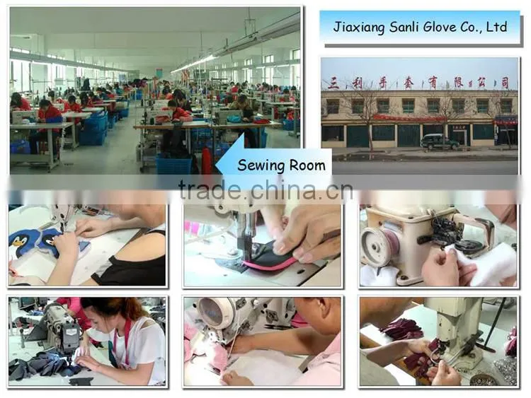 conductive thread touch finger gloves