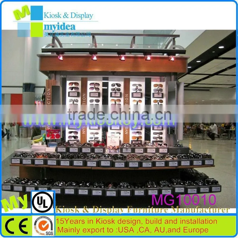 Sunglass display/wooden sunglasses display/sunglasses display cabinet with creative design for sale