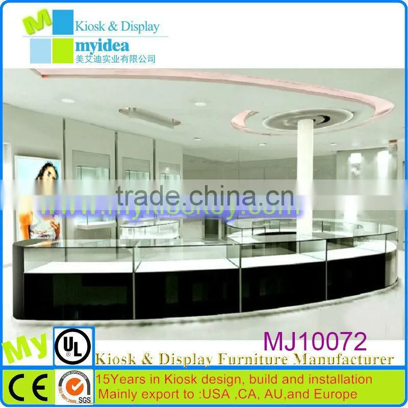 Myidea Factory wholesale Acrylic Black Watch Display Rack for Watch Store Kiosk