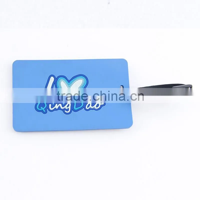eco-friendly PVC luggage tag comply with US standards