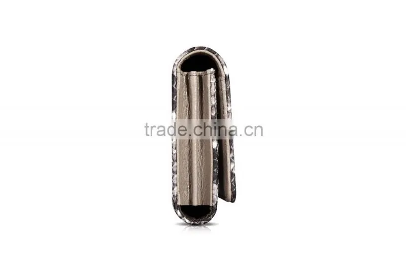 Original ICARER Real Python Leather Wallet Bag Clutch MT-5509
