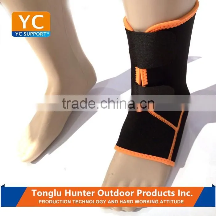 Hot sale neoprene ankle support, waterproof ankle brace, neoprene support