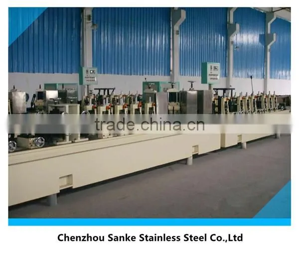 high production stainless steel pipe making machine manufacturer