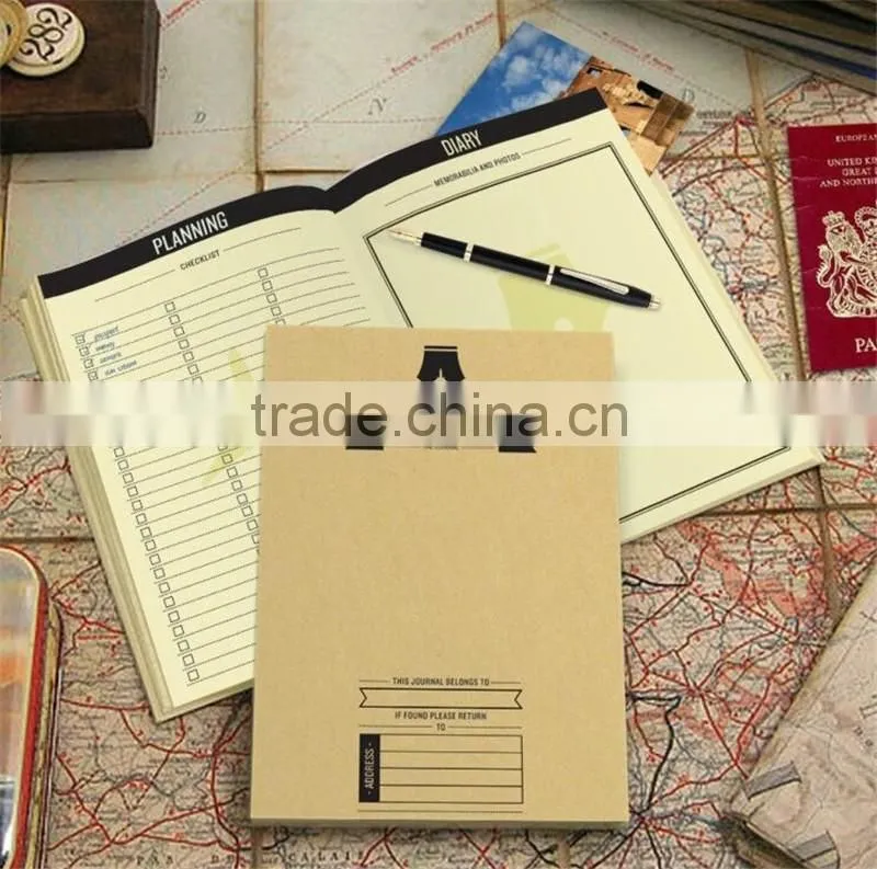 CT-595 The new travel journal map including eight tourism map paper TRAVELOGUE Tour player map
