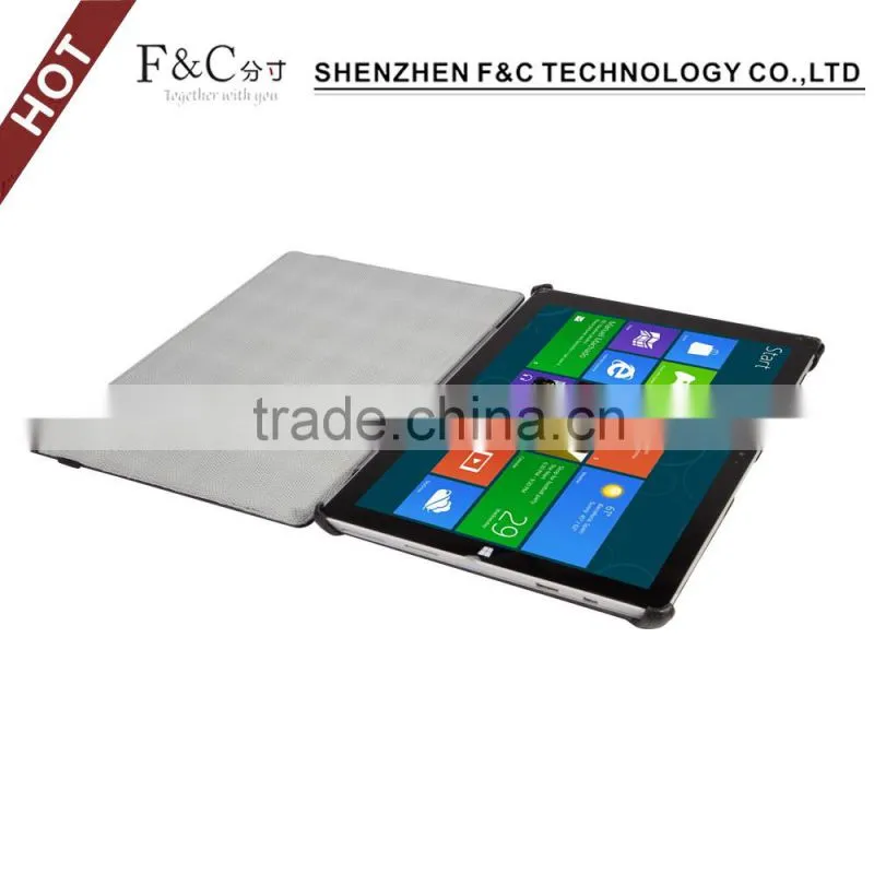 Premium Folio Case with Stand for Microsoft Surface Pro 4 PU Cover