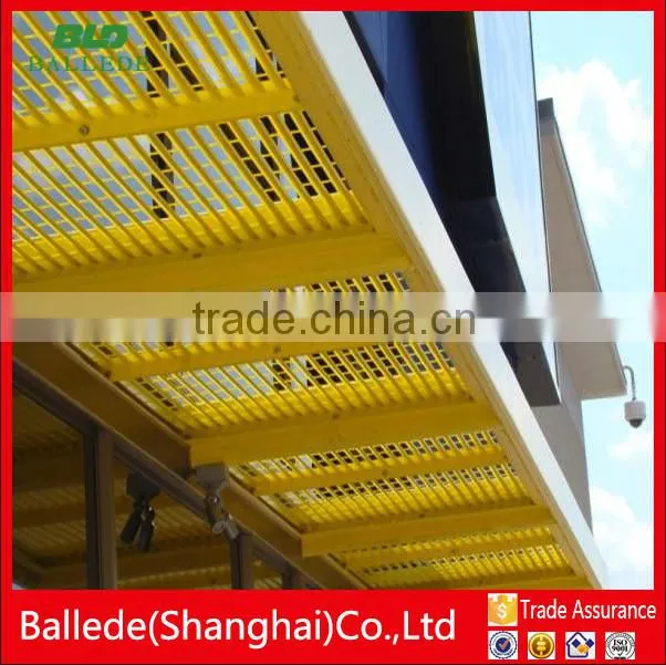 easy install anti-corrosion louver roof in awnings