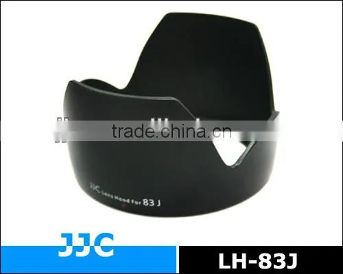 JJC LH-83J Lens Hood for CANON EW-83J used on CANON EF-S 17-55mm f/2.8 IS USM Lens