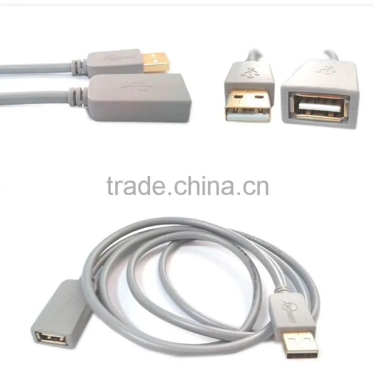 Xinya hot selling new A Male/Female USB 2.0 Extension Cable
