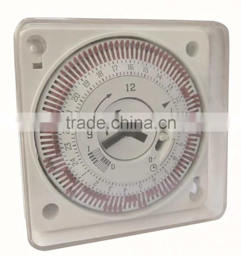 TH-195 / TH-196 Mechanical Timer din rail / mechanical time switch / relay timer 110v 240v 110vac timer switch
