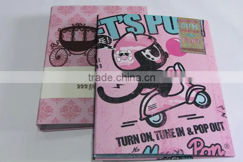 Metallic 3 ring binder