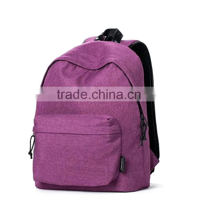 backpacks for girls popular purple european and american style canvas traveling and leisure women school backpack