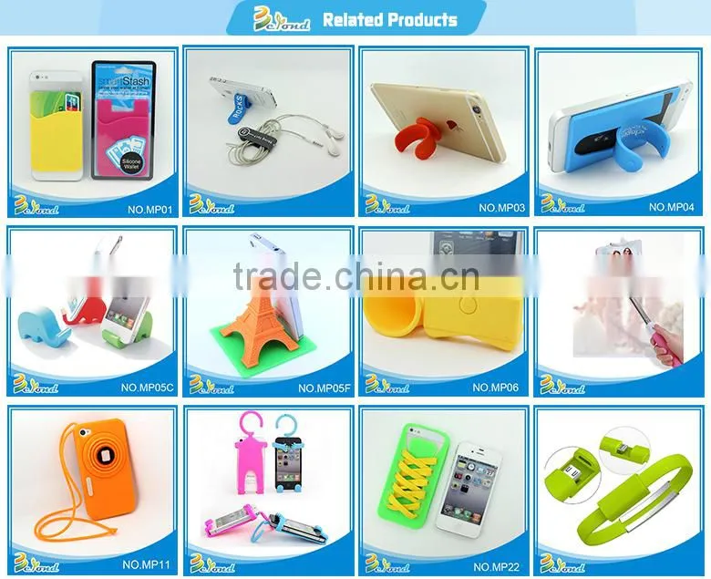 New arrival black silicone mobile phone camera cover