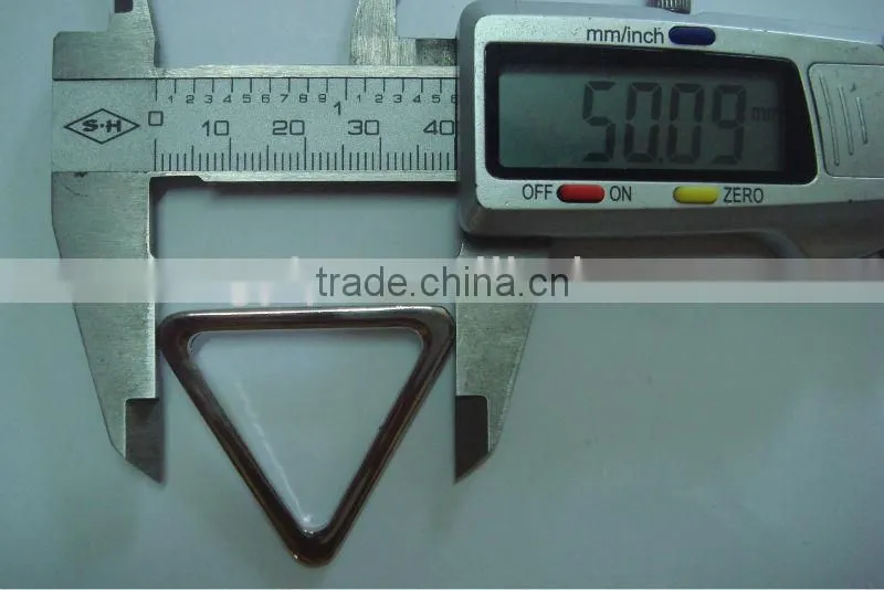 triangle hot sale metal belt buckle