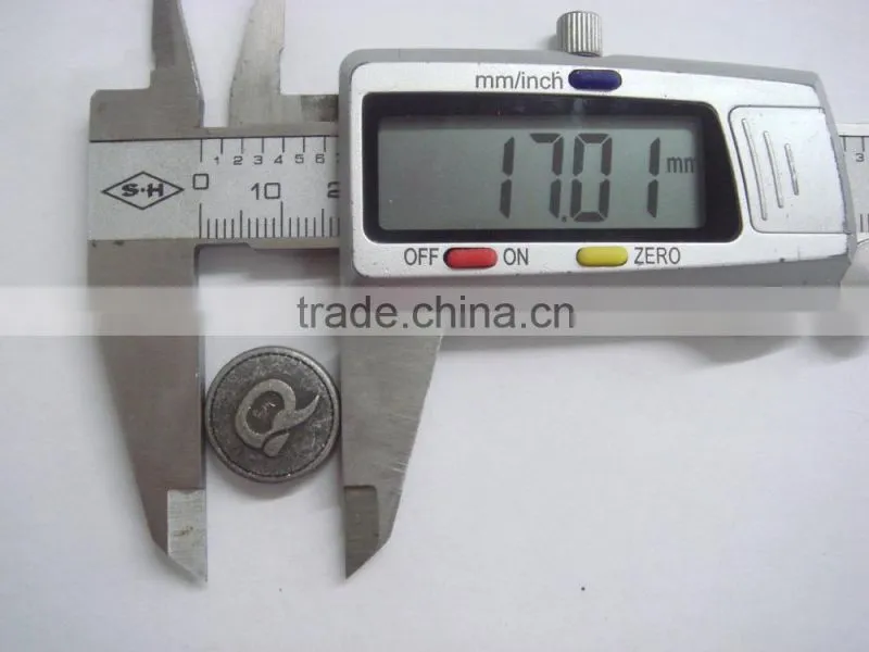 17mm western spring metal remote control push button