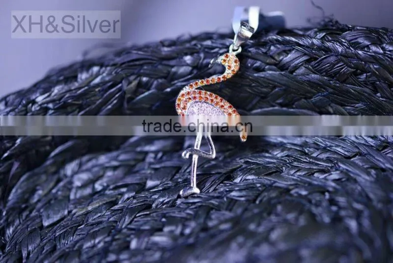 Factory wholesale fashion jewelry charms silver animal pendant
