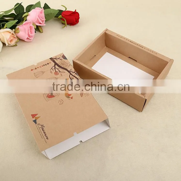 Custom Logo Printing Colorful Folding Foldable Food Creative Paper Packaging Box