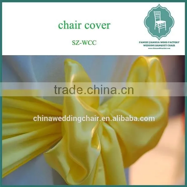 ruffled chair cover wedding chair cover