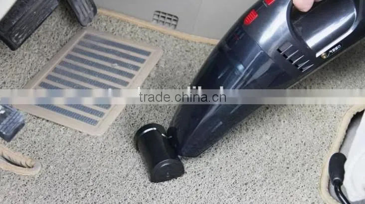 Portable Powerful 12v Wet Dry Vacuum Cleaner Car LED Air Compressor