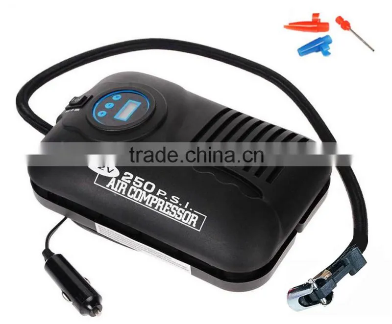 Preset Pressure Automatic digital tire air inflator with LED