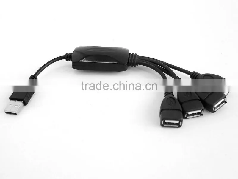 4 - Port Octopus USB 2.0 Hub and Extension Cable Bundle
