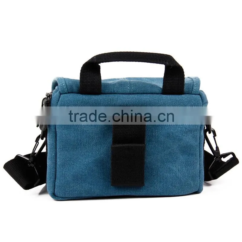 Besnfoto BF-1015 navy stylish dslr camera bag mirrorless camera shoulder bag