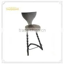 Chinese cheap outdoor antique wrought iron leisure garden chair