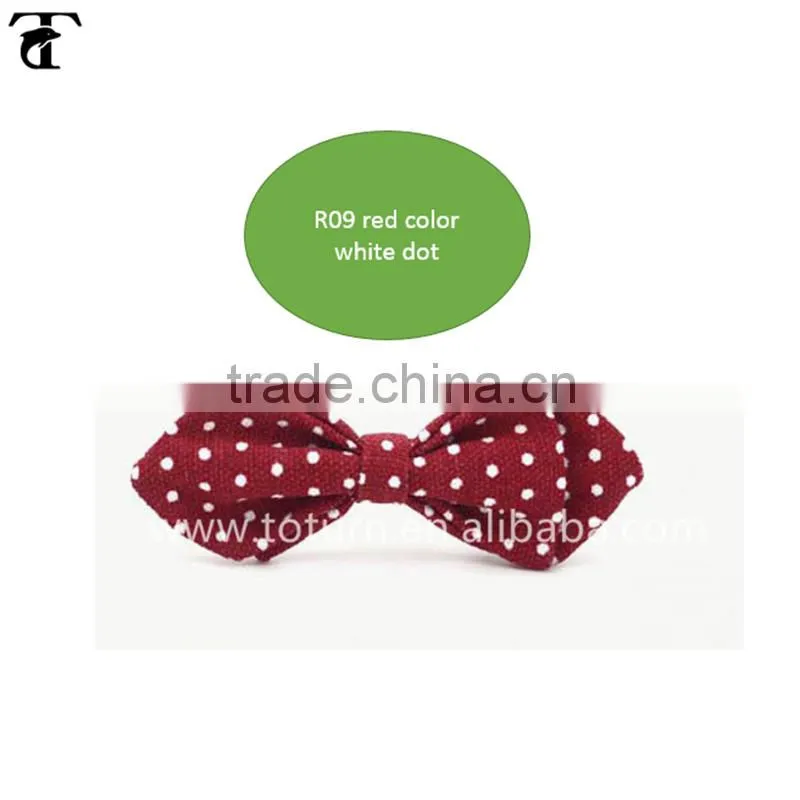 China wholesaler fancy black cheap bow ties