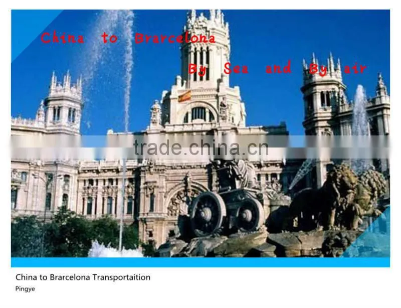 Container rate Sea Freight from China to Barcelona door to door service