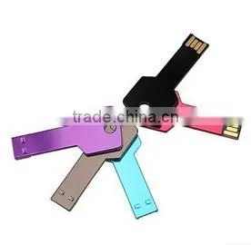 2016 Fashion New 32GB Key Chain 2.0 USB Flash drive 64B 8GB WaterprGB 16GB pen drive 4Goof Metal Key model USB memory stick