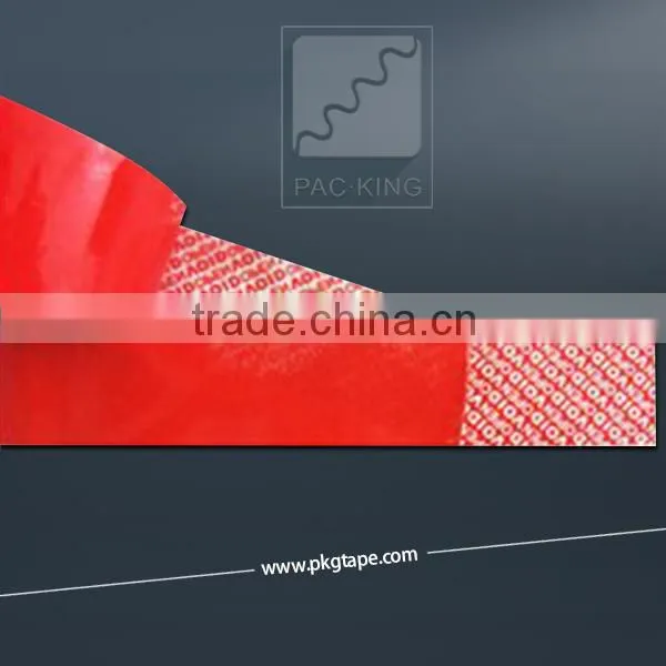 Tamper Evidence Security VOID Tape for Carton Packing