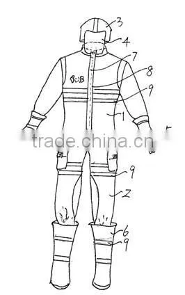 Glassfiber Firefighting Suit
