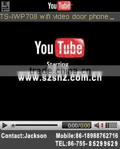 2015 new android/ios app wireless wifi smart ip camera doorbell with remote control supporting 50 meters wireless unlocking